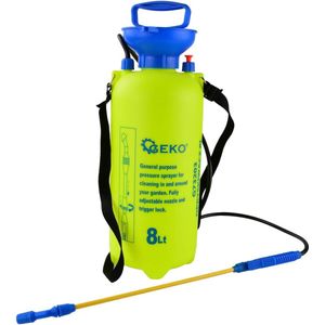 Geko ruggedragen druksproeier - 8 Liter