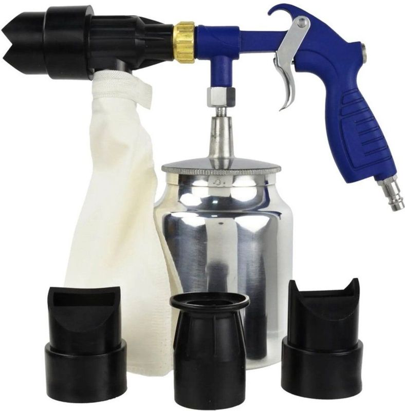 GEKO - Zandstraalpistool - 2000g - Robuust - Duurzaam - Efficiënt