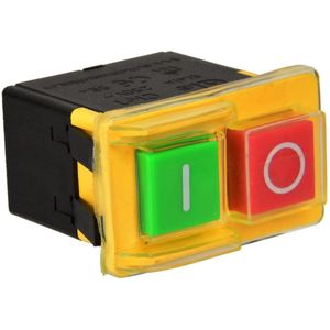 GEKO Schakelaar 230V - Magnetisch - 4-pins - IP54 - Vervanging voor slijpmachines
