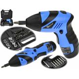 GEKO - Mini Draadloze Schroevendraaier - Oplaadbaar - Inclusief Bitset - LED Verlichting