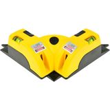 GEKO - 90° Laser Level Tool - Precisiegereedschap - Zwart - Nauwkeurig