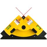GEKO - 90° Laser Level Tool - Precisiegereedschap - Zwart - Nauwkeurig