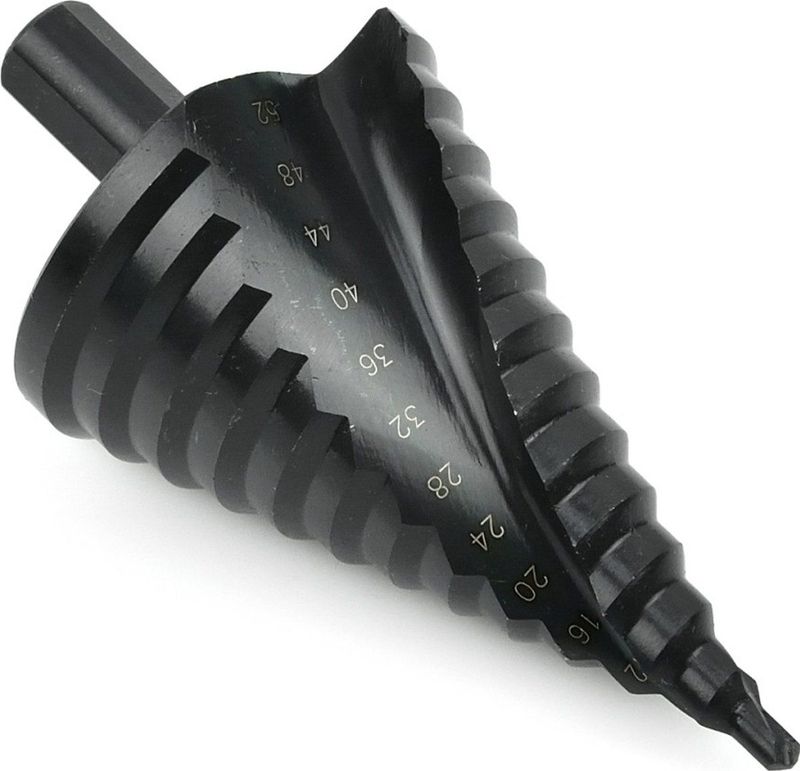 GEKO - Step Drill - 4-52mm - HSS - TiAlN Coating