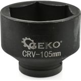 GEKO Impact dopsleutel - 1"" aandrijving - 105 mm - Chroom-Vanadium staal