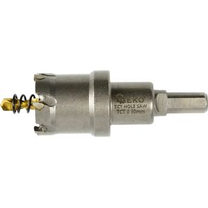 GEKO Carbide gatenzaag - 30 mm - titanium boor - hoge precisie - duurzaam ontwerp