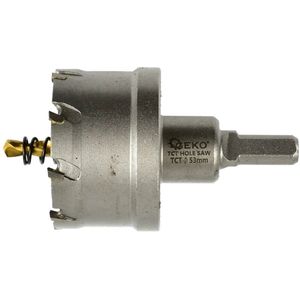 GEKO Tungsten carbide gatenzaag - 53 mm - titanium boor - hoge precisie