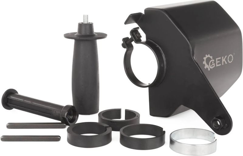 GEKO - Multifunctioneel Slijpmachine Opzetstuk - Geschikt voor M14 - Inclusief Adapters