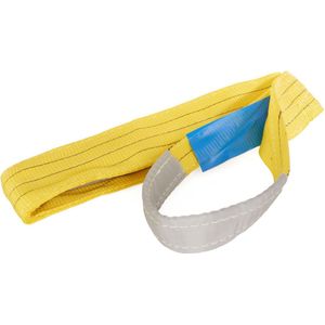 GEKO Webbing hijsband - 3 ton - 4 meter - 90 mm breed - polyester