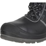 GEKO Isolerende Winterveiligheidsschoenen - S3 Bescherming - Antislip - Zwart - Rundleer