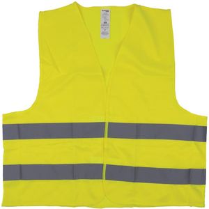 DONAU SAFETY - Reflecterend Veiligheidsvest - Neon Geel - 1 stuk - EN ISO 20471