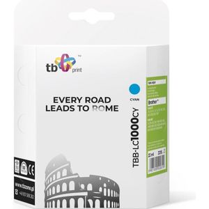 Brother - LC1000CY - Inktcartridge - Cyan - 100% Origineel