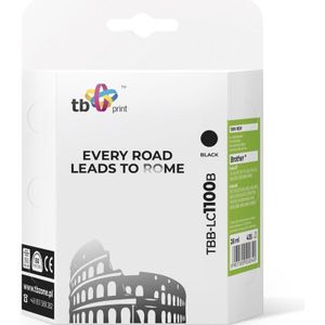 TB Ink TBB-LC1100B (Brother LC980/1100) zwart 100% new