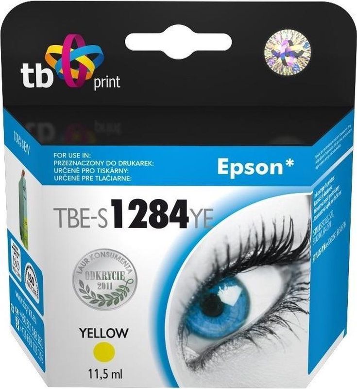 Print - TBE-S1284YE - Toner - Geel - Voor Epson S22/SX125