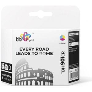 Lenovo - TBH-901CR - Inktcartridge - Kleur - Geschikt voor HP OfficeJet J4580