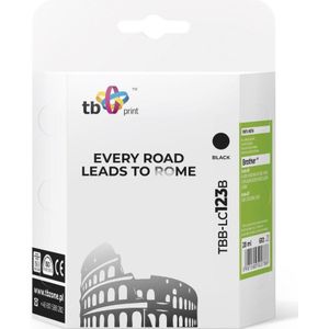 Print, Inkt, Doe Brother LC123 TBB-LC123B BK (BK)