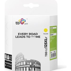 Doe Brother - LC125XL - Print - Geel - Inktcartridge