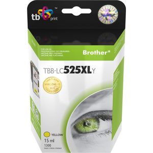 TB Ink voor Brother LC529/53 9 TBB-LC525XLY geel