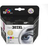 TB Ink voor HP DJ 1110/2130 TBH 302XLCR kleur re-fabricated