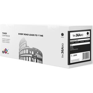 TB - Toner TH-36ARO - Zwart - Remanufactured