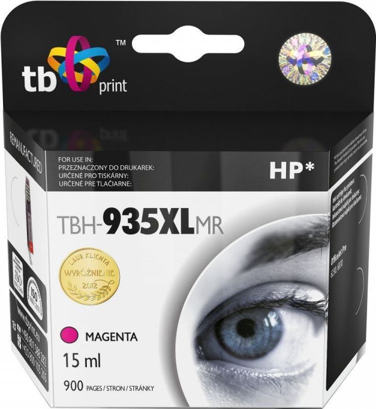TB Ink voor HP OP 6230 TBH-935XLMR MG reman.