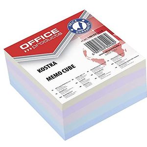 Papierblok gelijmd gesorteerd, 85 x 40 x 85 mm