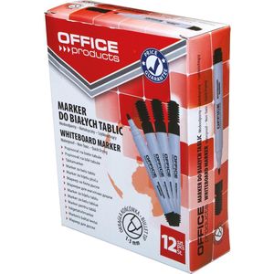 Office Products whiteboard marker zwart (1-3 mm rond)
