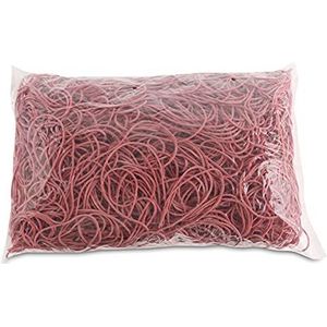 OFFICE PRODUCTS rubberen banden diameter: 100 mm, kleur: rood/gewicht: 1000 g – 1 kg/huishoudelijk rubber ringen rubber/rubber 60%/rubber voor thuis, kantoor, school