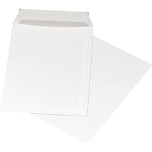 Enveloppen met siliconen band OFFICE PRODUCTS HK C5 162x229mm 90gsm 50st wit/type met siliconen band/art-HK/kleur-wit/formaat-C5 / gramgewicht (g/m2)-90 / afmetingen (mm)-162x229