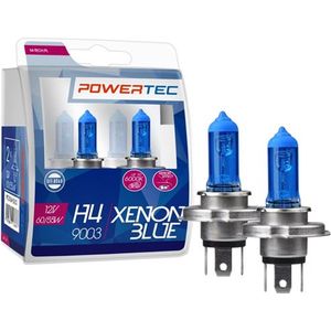 Powertec Xenon Blue H4 12V Set