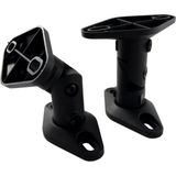 Maclean MC-528 - Speaker Steun - Zwart - Kunststof - Set van 2