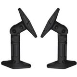 Maclean MC-528 - Speaker Steun - Zwart - Kunststof - Set van 2