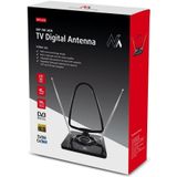 DVB-T2 HEVC interne antenne Maclean MCTV-963 met versterker, FM-radio