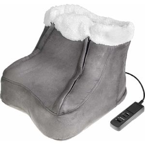 Tech-Med Elektrische Verwarmde Voet Warmer Schoen Voeten Massage Verwarming Zachte Fleece