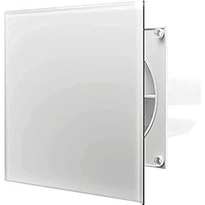 Huishoudelijke badkamerventilator Dospel VERONI Glas 120 WC wit (glazig, onbreekbaar front)