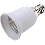 LED Line - Verloopfitting E14 naar E27 - Wit - Max 60W