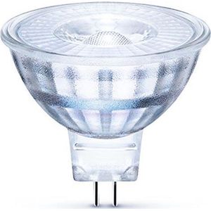LED Line - LED spot GU5.3 - MR16 LED - 3W vervangt 25W - 2700K warm wit licht - Glazen behuizing