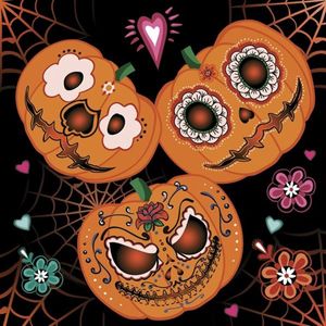 Daisy - Lunch servetten - Mexican pumpkins