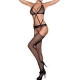 Obsessive Bodystocking - Erotische Body - One Size - Zwart