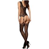 Obsessive Bodystocking - Erotische Lingerieset - Maat XL/XXL - Zwart