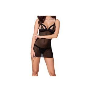 Obsessive 865-CHE-1 Chemise & String S/M