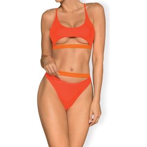 Obsessive Miamelle Sensuele Bikini - Bikiniset - Maat M - Oranje