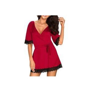 Obsessive - Sensuelia Robe Rood S/M