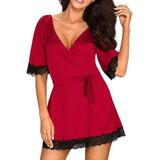 Obsessive - Sensuelia Robe Rood XXL