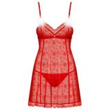 Obsessive - Claussica Babydoll & Thong M/L