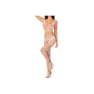 Netz-Bodystocking ouvert mit Cut-Outs