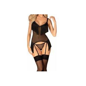 OBSESSIVE CORSETS | Obsessive - Sherila Corset and Thong Xl/xxl