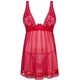 Babydoll plus String „Lacelove", M/L - SALE
