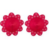 OBSESSIVE ACCESSORIES | Obsessive - A770 Nipple Covers Red O/s