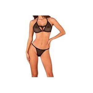 Obsessive Celia Noir Lingerie Set 2 Stuks XS/S