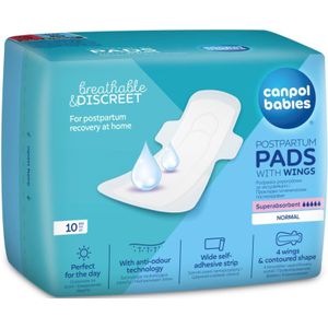 Canpol babies - Postpartum Pads With Wings - Kraamverband - 10 Stuks